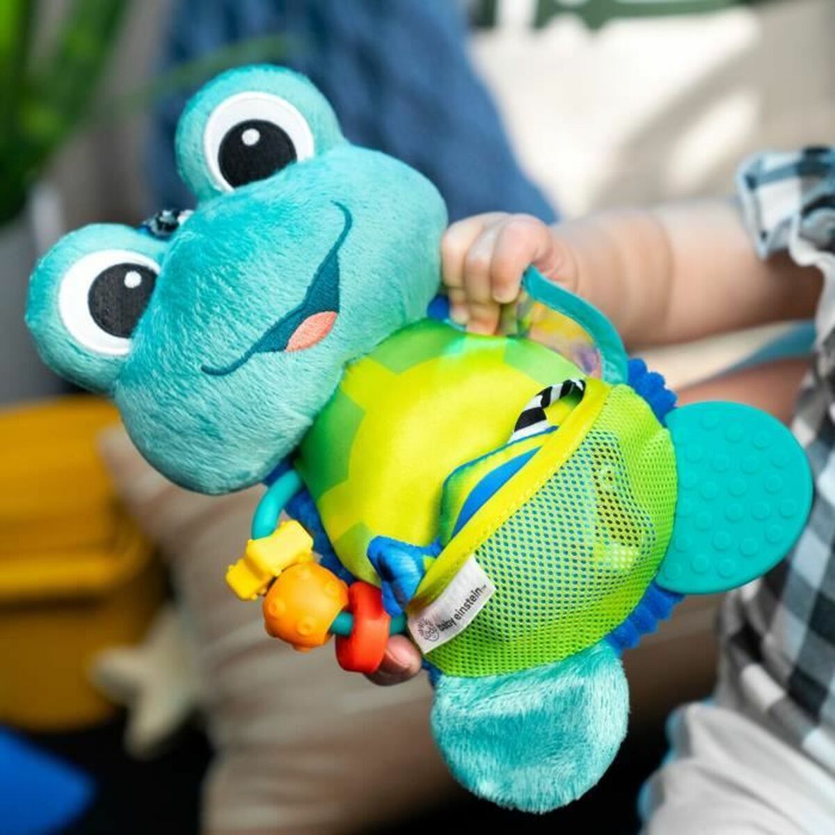 Activity Soft Toy for Babies Baby Einstein Ocean Explorers Neptune's White Plastic
